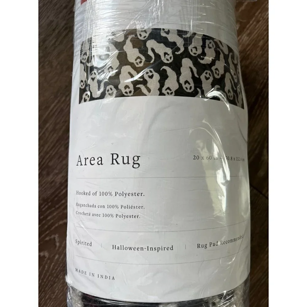 Halloween Ghost Rug - Picture 2 of 6